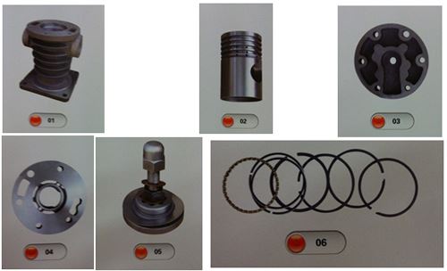 空压机主要配件